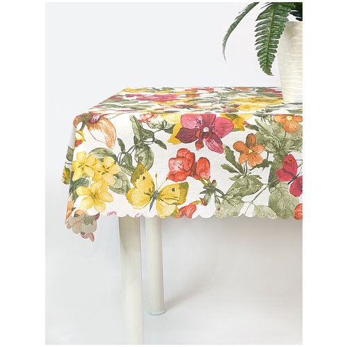 фото Тефлоновая скатерть mori монро 120x140