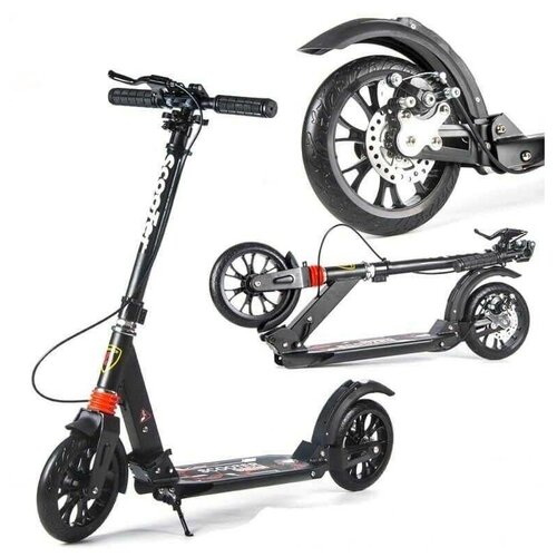 фото Самокат urban scooter disk brake чёрный