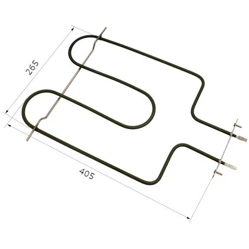 тэн для духовки 1200w 230v нижний indesit 380х320 мм ТЭН для духовки 1200W, 230V, нижний (Gorenje) 405х265 мм