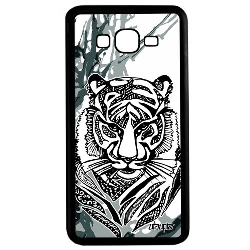 фото Чехол на смартфон samsung galaxy grand prime, "тигр" тайга tiger utaupia
