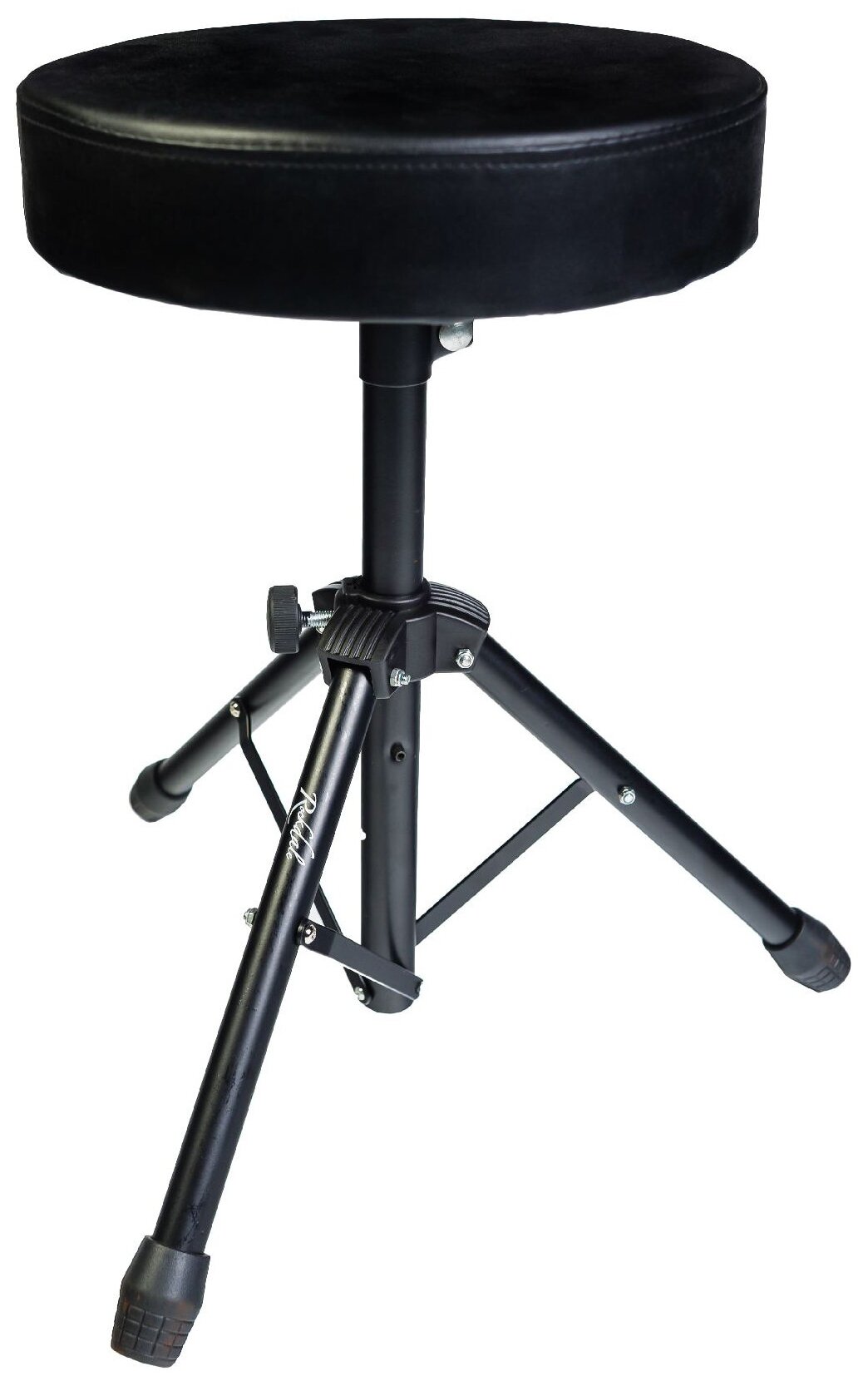 ROCKDALE 5132 Круглый стул для барабанщика диам 30 см выс 52 см металл чёрный