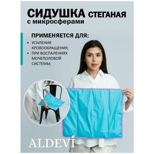 Сидушка ортопедическая с микросферами Aldevi