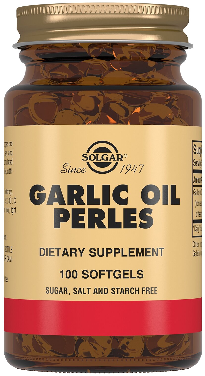 фото Solgar Garlic Oil Perles капс.