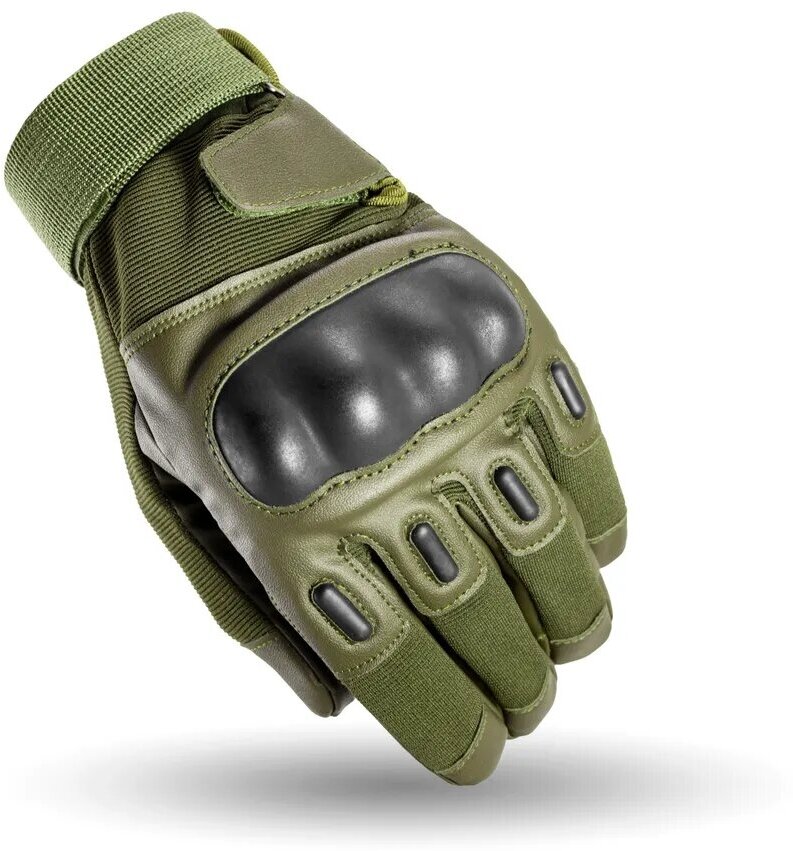 Тактические перчатки с костяшкой / Защитные для вело спорта / Спортивные для страйкбола