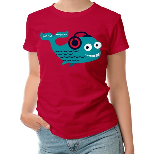 фото Футболка roly, размер xl, красный