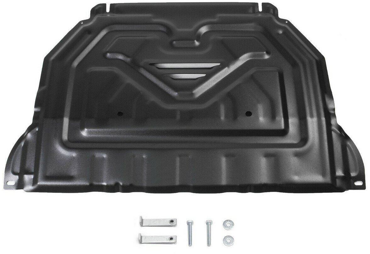 Защита картера и кпп mitsubishi outlander 2.0/2.4/3.0 12 автоброня 111040361