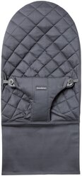 Чехол BabyBjorn Extra Fabric Seat for Bouncer Bliss Cotton, anthracite