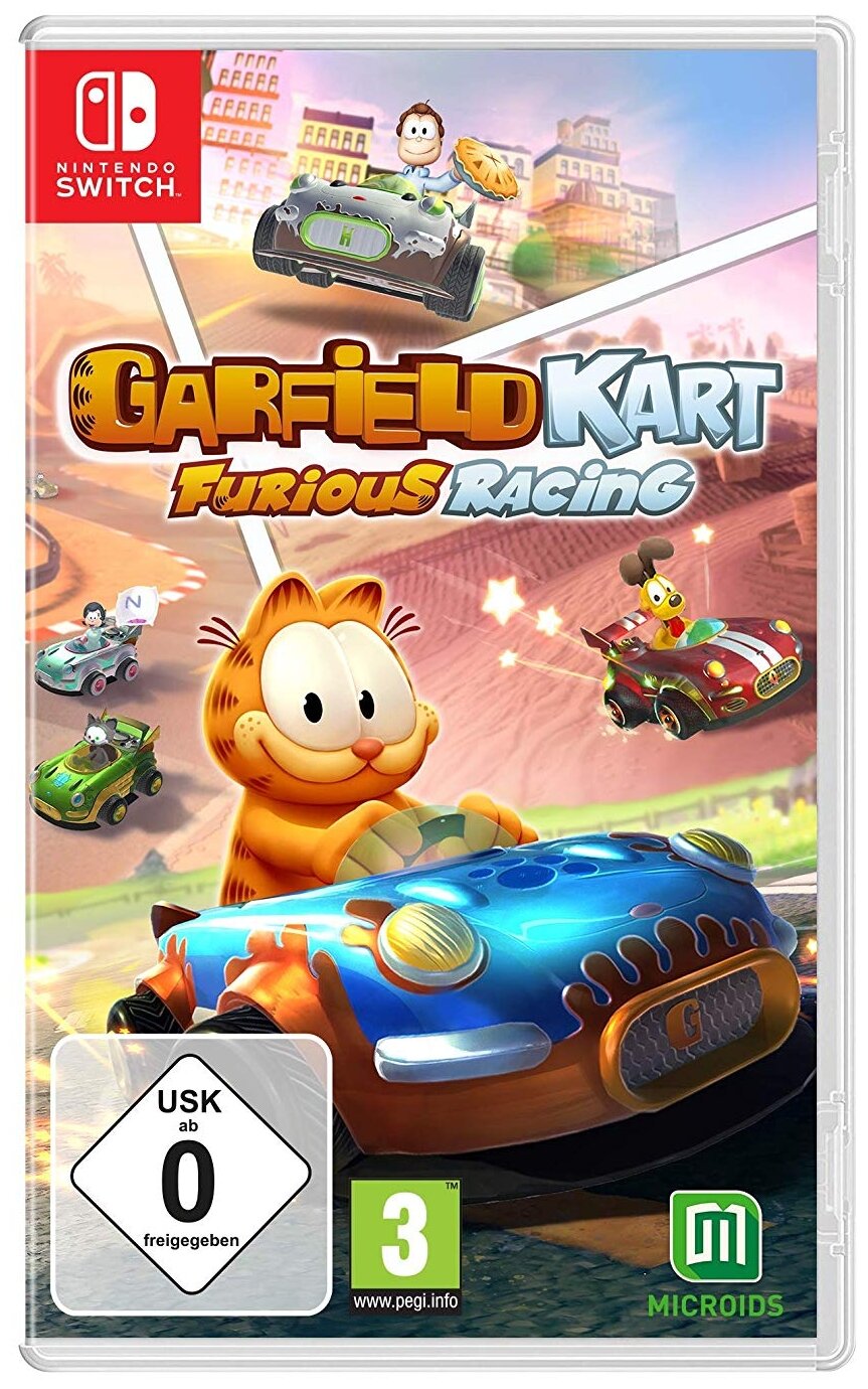 Garfield Kart: Furious Racing [Nintendo Switch, английская версия]