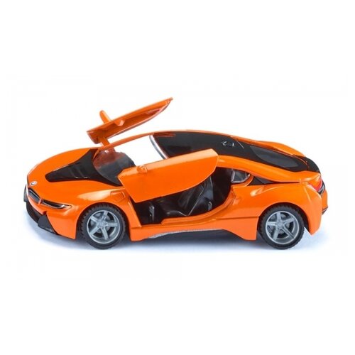 Машинка Siku BMW i8 (2348) 1:50, 9.4 см, оранжевый конструктор qman 14013 гоночный автомобиль bmw i8