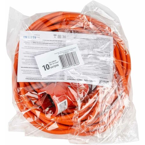 Удлинитель Uniel Ultra 1гн х 10м б/з YXз16-101 /UCK-1N/3x1,50/10M/O Orange UL-00010796 удлинитель uniel ug uck 1n 2x1 00 20m f ip44 orange