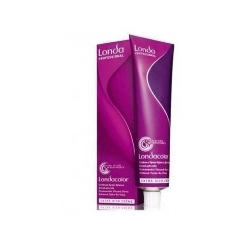 Londa Professional Стойкая крем-краска Londacolor Creme Extra Rich, 5/65 светлый шатен фиолетово-красный