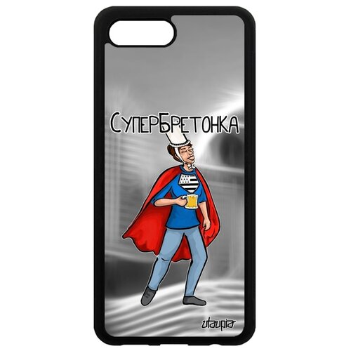 фото Чехол на телефон honor 10, "супербретонка" бретань франция utaupia