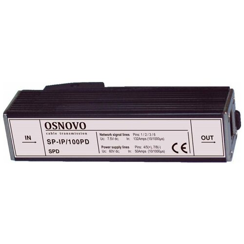 Грозозащита Osnovo SP-IP 100PD грозозащита sc