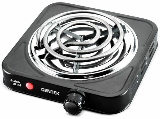 Электрическая плита Centek CT-1508 черный