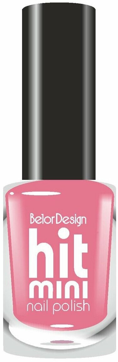 Belor Design Лак для ногтей MINI HIT тон 06, 6 мл.