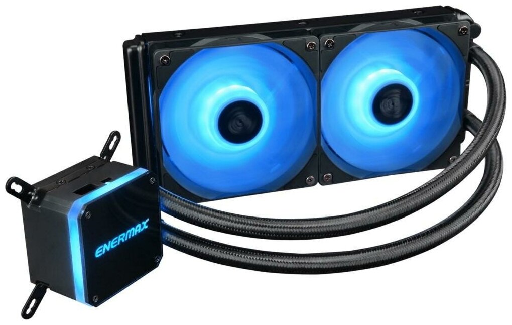 Водяное охлаждение Enermax Liqmax III Black ELC-LMT240-ARGB - фото №5