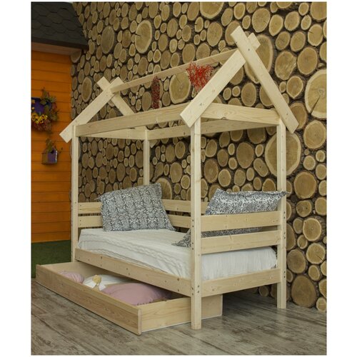 Кровать домик избушка