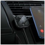 FM-трансмиттер блютуз, зарядка в машину (модулятор) Bluetooth, microSD, AUX / автомобильный BT v5.0 FM передатчик для телефона - изображение