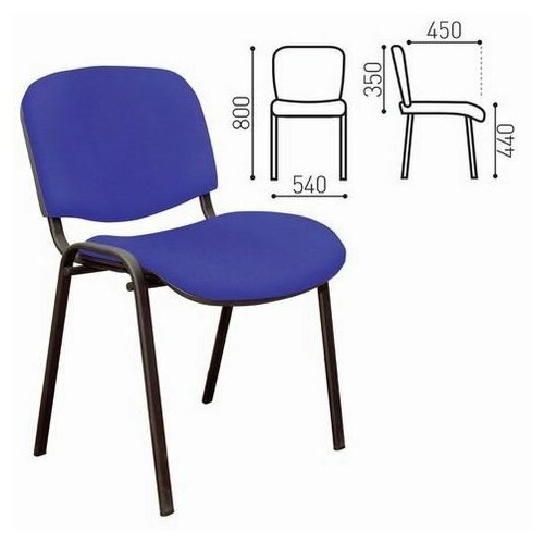 OLSS стул изо ткань цвет В-10 синий