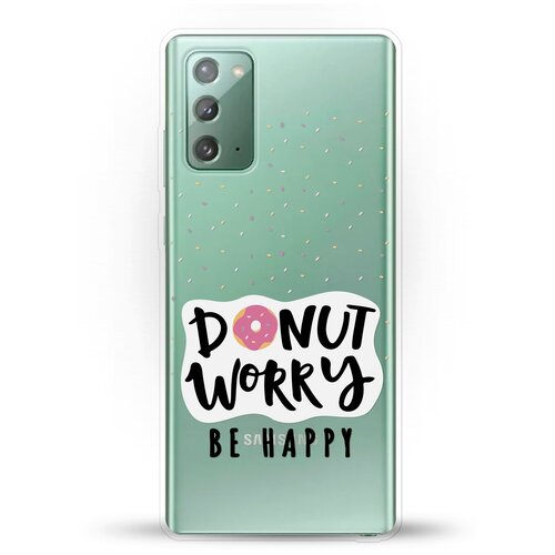 фото Силиконовый чехол donut worry на samsung galaxy note 20 andy & paul