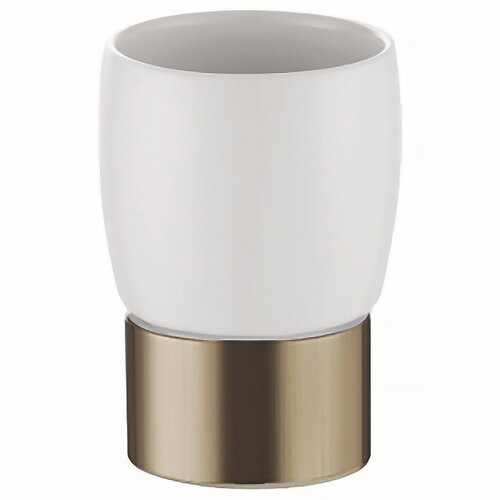 Стакан керамический AZARIO ELVIA настольный для ванной комнаты бронза AZ-126-A 807₽