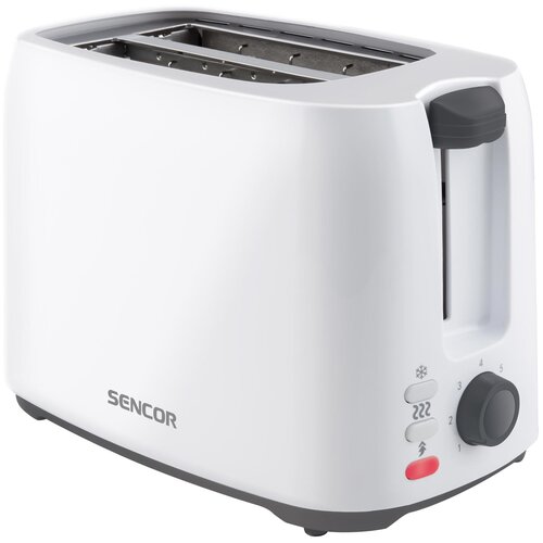 Тостер Sencor STS 2606WH, белый высококачественный кухонный тостер кс 2046 very tasty великолепный завтрак