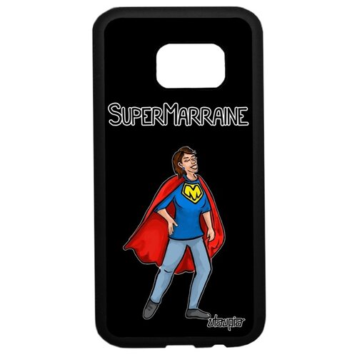 фото Чехол для мобильного galaxy s7, "суперкрестная" комикс шутка utaupia