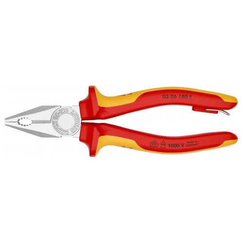 пассатижи knipex 03 06 180 t 180 мм Knipex 03 06 180 T 180 мм