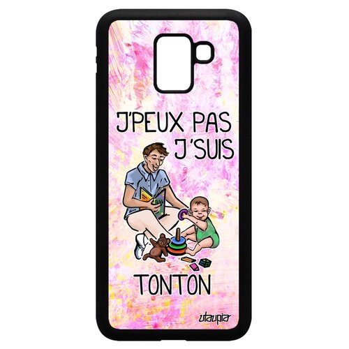 фото Чехол на смартфон samsung galaxy j6 2018, "не могу - стал дядей!" повод шутка utaupia