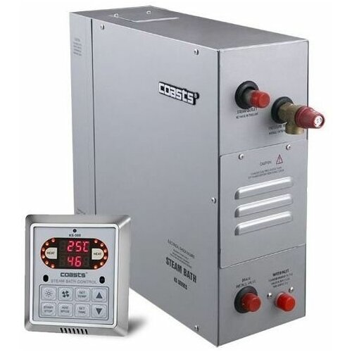 Парогенератор Coasts KSB-90 9 кВт 380В с выносным пультом KS-300A 7273600₽