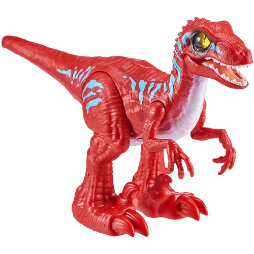Робот ROBO ALIVE Rampaging Raptor 25289, динозавр, красный робот robo alive crawling spider 7151 паук черный красный