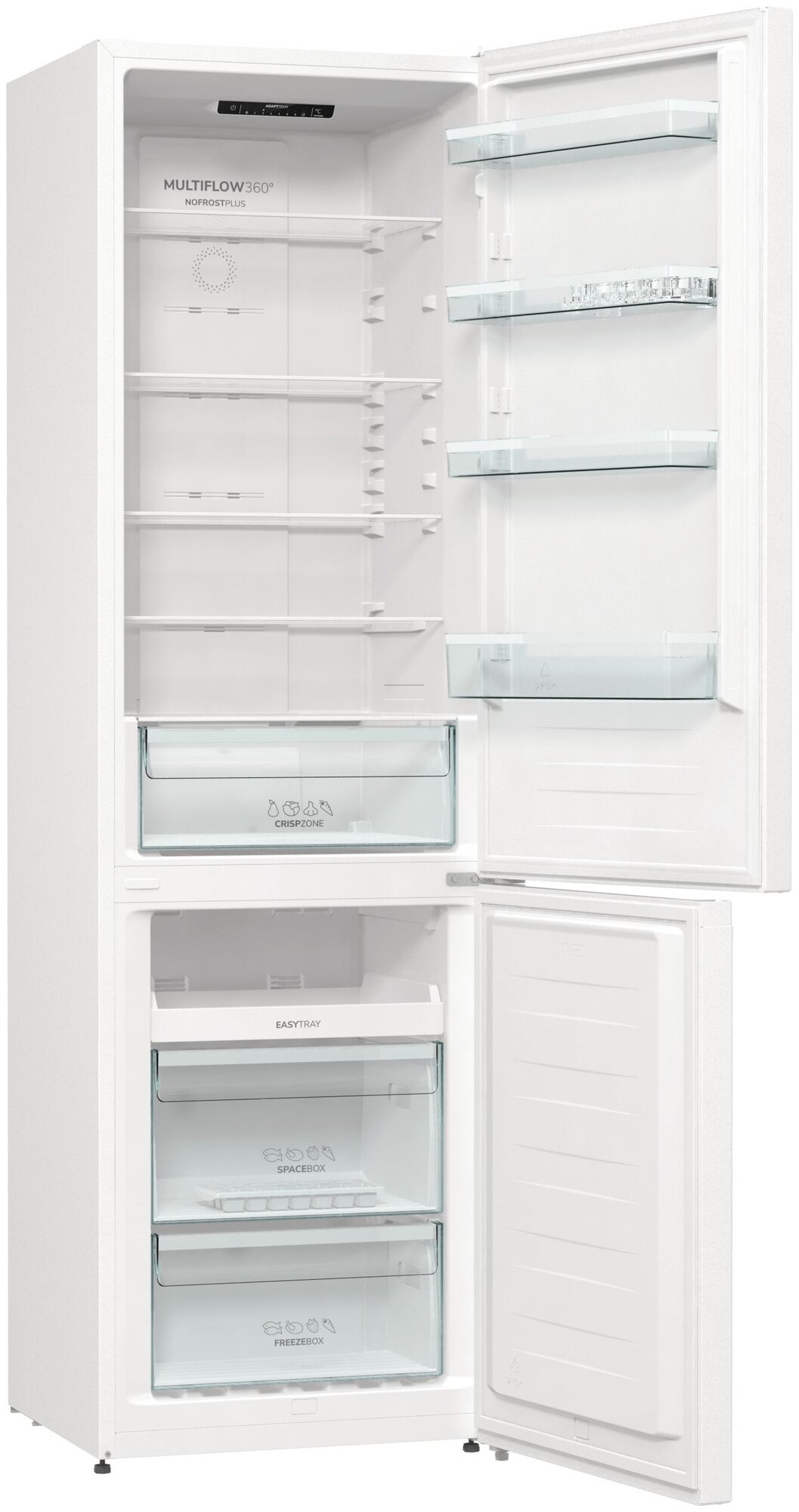 Холодильник GORENJE , двухкамерный, белый - фото №2