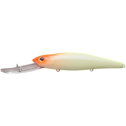 Воблер Минноу Strike Pro Deep Jer-O Minnow 130, цвет: A116L Fluo Clown, (EG-054F#A116L) воблер минноу strike pro deep jer o minnow 130 цвет a207 drv red devil pearl red lip eg 054f a20