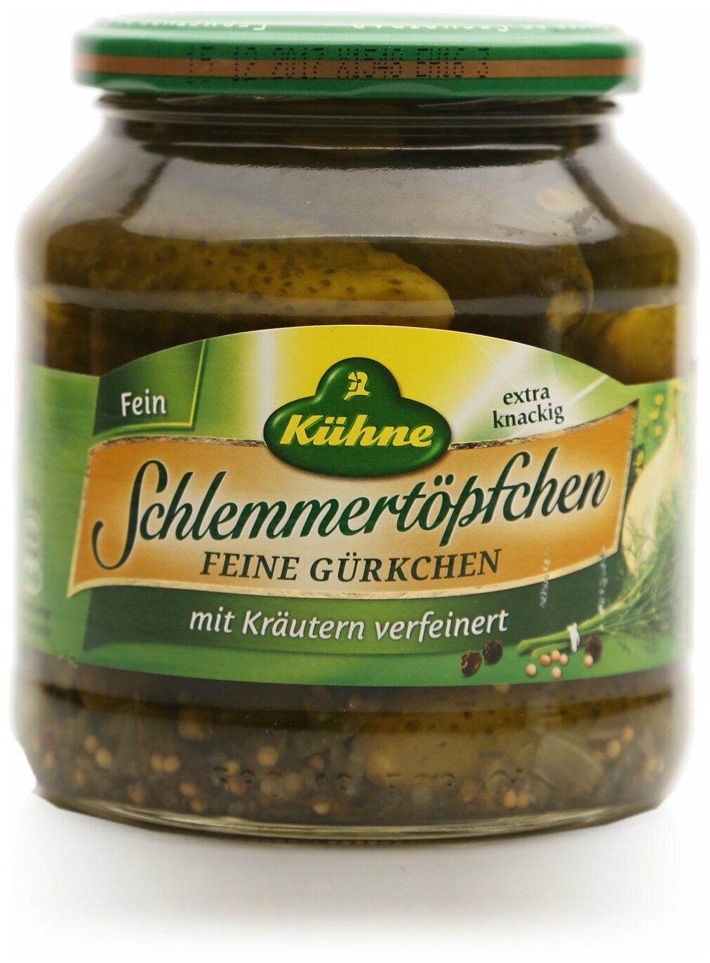Огурцы Kuhne Fine Gherkins GS Корнишоны пикантные, 530 г - фото №8