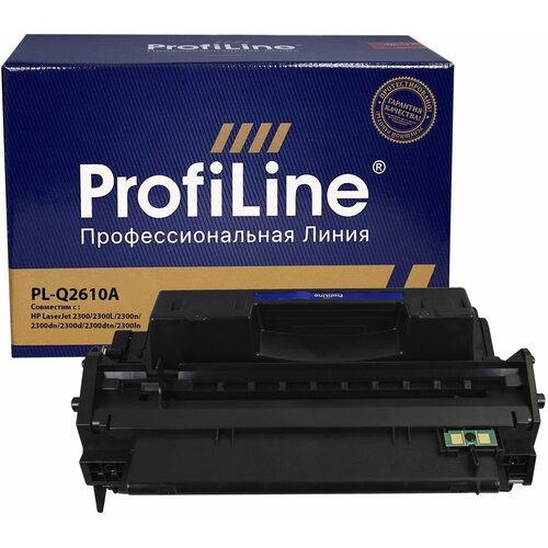 Картридж ProfiLine PL-Q2610A, 6000 стр, черный картридж profiline pl q6511a 710 6000 стр черный