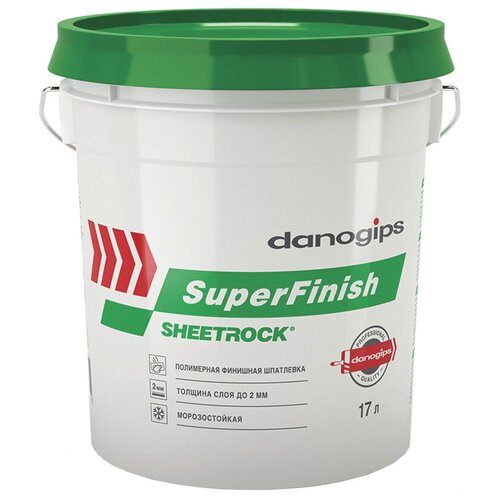 DANOGIPS SUPER FINISH шпаклевка универсальная (17л)