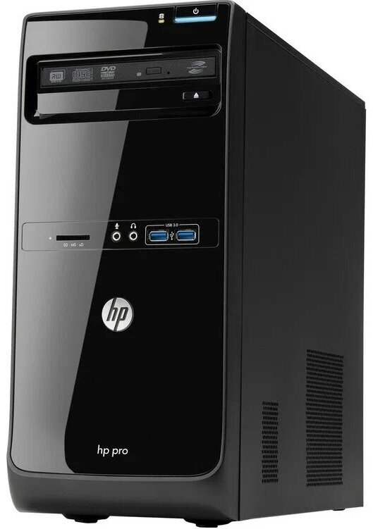 Компьютер для дома и офиса HP Pro 3500 Series - Core i3-3240, 8GB RAM, 240GB SSD, Windows 10 Pro (lic.)