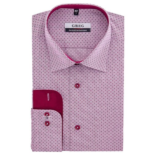 фото Рубашка мужская длинный рукав greg 663/399/260/z/1 рост 174-184 размер 38