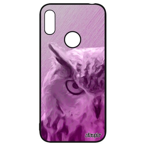 фото Чехол на телефон huawei y6 2019, "сова" животные филин utaupia