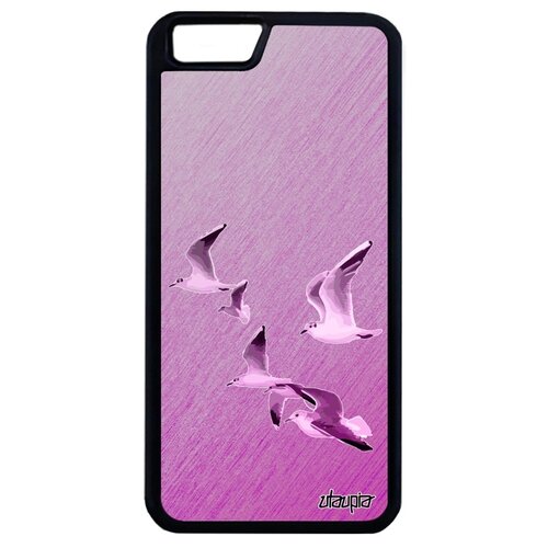 фото Чехол на смартфон apple iphone 6 6s plus, "чайки" птицы ливингстон utaupia