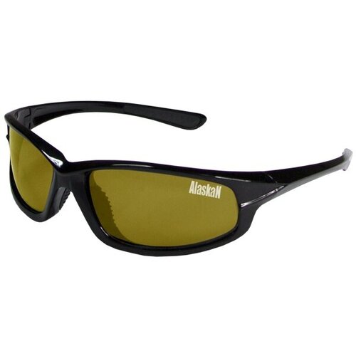 alaskan размер 20 21 черный Солнцезащитные очки Alaskan, черный, желтый
