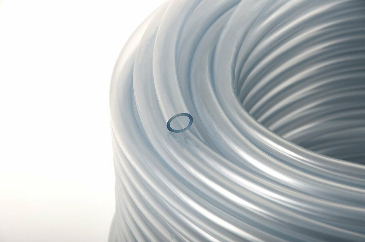 Шланг (трубка) ПВХ, внутренний диаметр 6 мм, толщина стенки 1,5 мм, длина 10м - фотография № 2