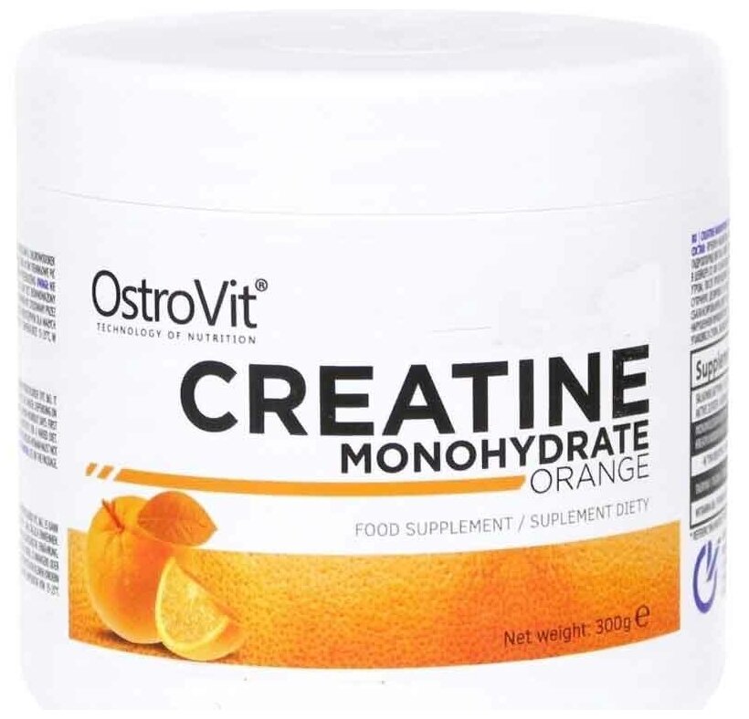 OstroVit Creatine Monohydrate (300 гр.) Апельсин