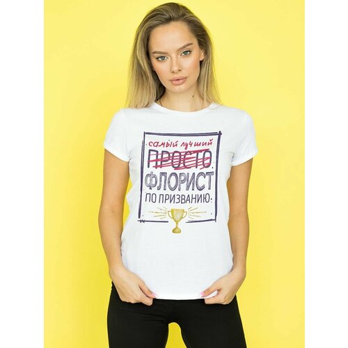 фото Футболка, размер 3xl, белый нет бренда