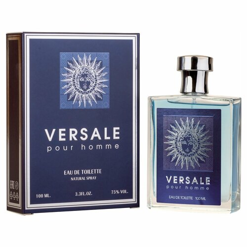 Абар Туалетная вода мужская Versale Pour Homme 100мл туалетная вода versace pour homme 50 мл