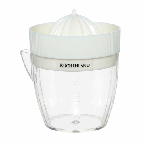 Соковыжималка для цитрусовых 125 мл с крышкой-держателем пластик молочная Soft kitchen 49900₽