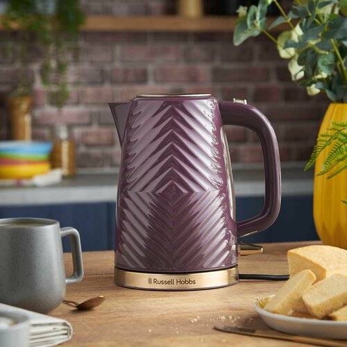 Электрический чайник Russell Hobbs 26380 Groove беспроводной 17 л 3000 Вт сиреневый 1350000₽