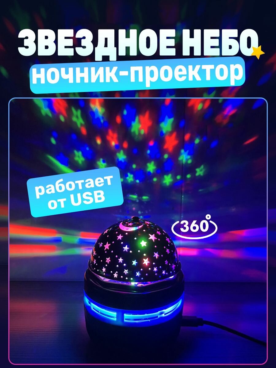 Светодиодный LED диско шар мини