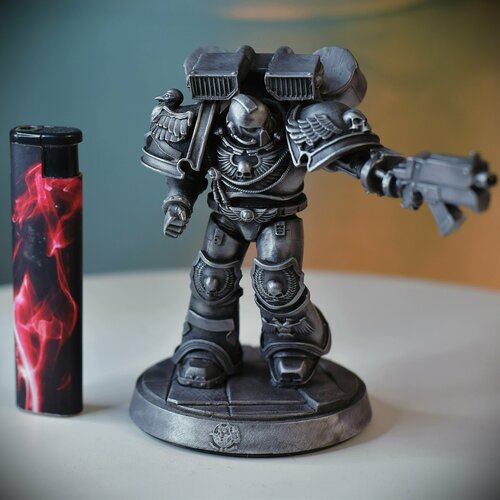 Space Marine (Warhammer) Космодесантник вархамер фигурка warhammer 40 000 chaos space marine black legion – havocs marine 02 1 18 12 7 см