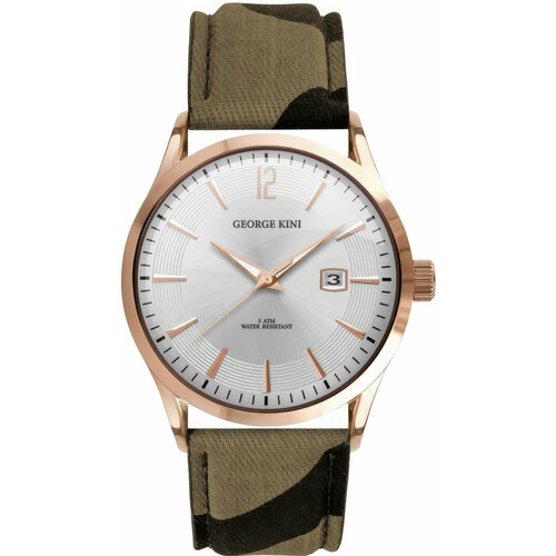 фото Наручные часы george kini, серый